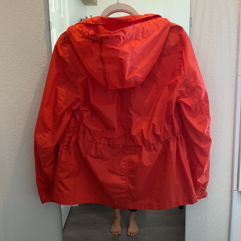 Red rain jacket - Picture 2 of 2